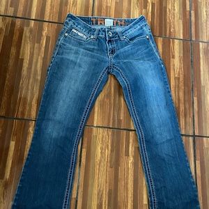 Women boot cut jeans